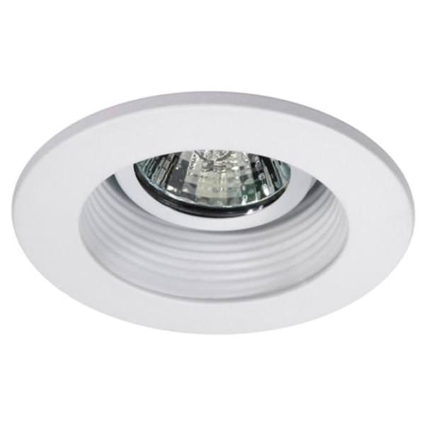 3" White Baffle Trim