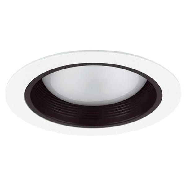 6" Black Baffle Trim