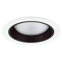 Nicor 6" Black Baffle Trim