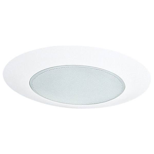 6" White Downlight Trim