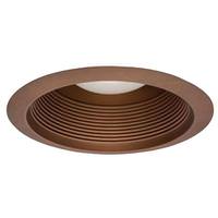 Nicor 6" Bronze Baffle Trim