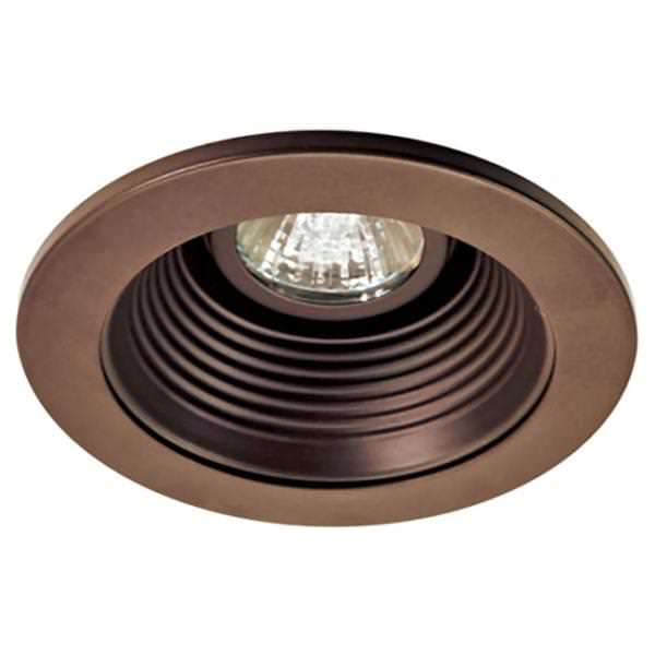 4" Oil Rubbed Bronze Baffle Trim