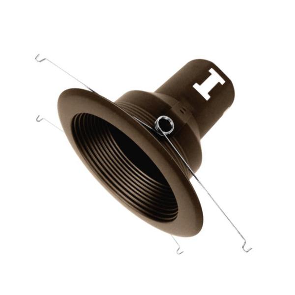 5" Oil Rubbed Bronze Baffle Trim