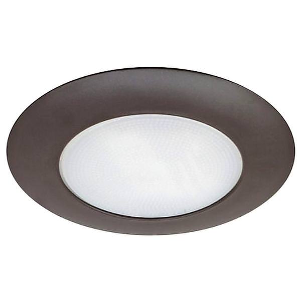 6" Oil Rubbed Bronze Downlight Trim