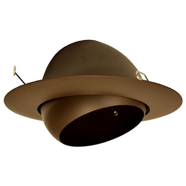 6" Oil Rubbed Bronze Downlight Trim