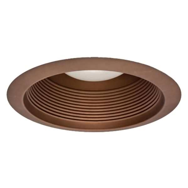 6" Oil Rubbed Bronze Baffle Trim