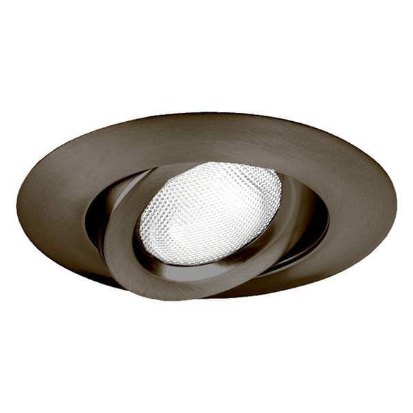 6" Oil Rubbed Bronze Gimbal Ring Trim