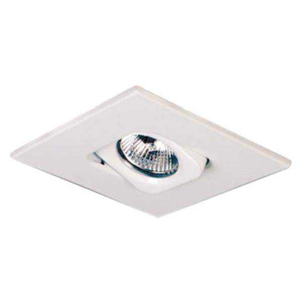 4" White Downlight Trim