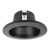 Nicor 4" Black Baffle Trim