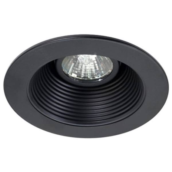 4" Black Baffle Trim