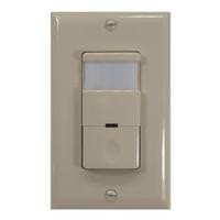 Nicor 4.5" 120 volt Ivory Dual Function Occupancy/Vacancy Sensor
