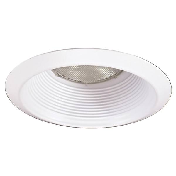 5" White Baffle Trim