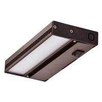 Nicor 8" 3.4 watt 120 volt LED 2700K Under Cabinet Light Fixture