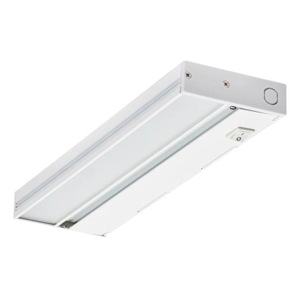 12.5" 6.5 watt 120 volt LED 2700K Warm White Under Cabinet Light Fixture