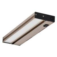 Nicor 12.5" 6.5 watt 120 volt LED 2700K Warm White Under Cabinet Light Fixture