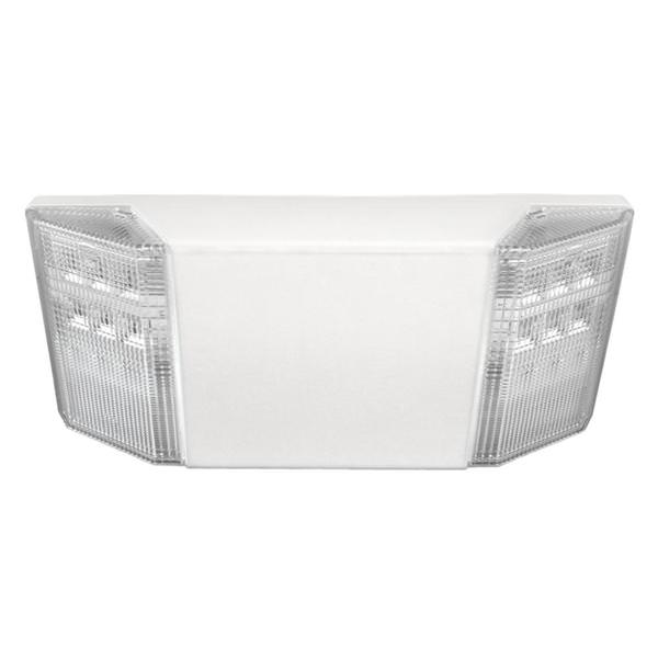 12" 2.4 watt 120/277 volt White LED Emergency Light