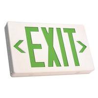 TCP 2 watt 120/277 volt Green Exit Light LED
