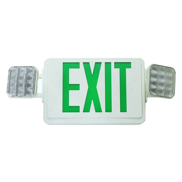12" 2.4 watt 120/277 volt LED Emergency Combo Light