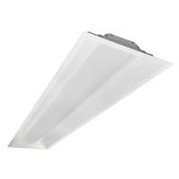 Nicor 1' x 4' 37 watt 120/277 volt 4000K Cool White Dimmable Architectural LED Troffer