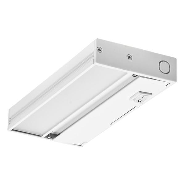 8" 3.9 watt 120 volt 2700K Warm White LED Dimmable Under Cabinet Light Fixture