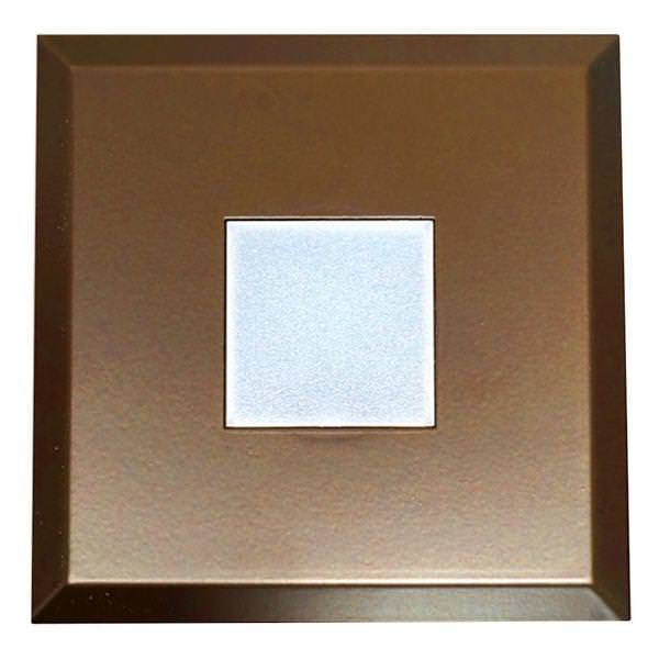 4" Oil Rubbed Bronze Square Trim For LED Downlight