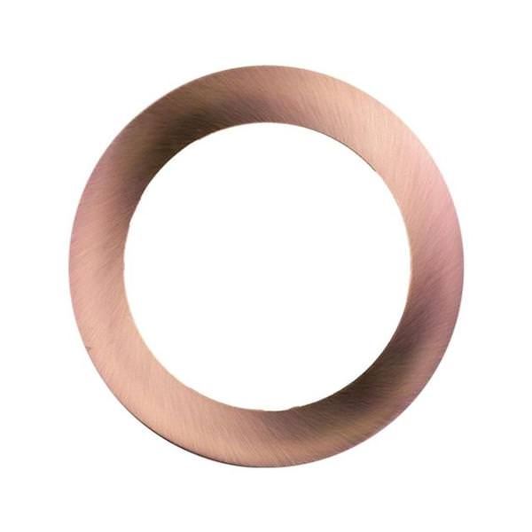 8" Aged Copper Downlight Trim