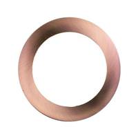 Nicor 8" Aged Copper Downlight Trim
