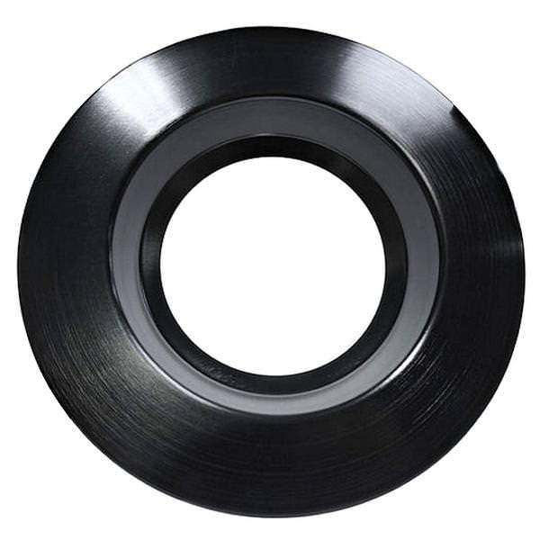 6" Black Downlight Trim