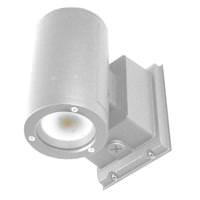 Nicor 22 Watt 120/277 Volt Bronze Round 5,000K LED Outdoor Wall Wash Light Fixture