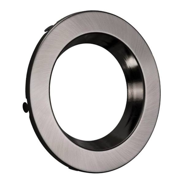 4" Nickel Recessed Downlight Trim