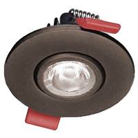 Nicor 2" 4.8 watt 120 volt 3000K Dimmable LED Gimbal Downlight