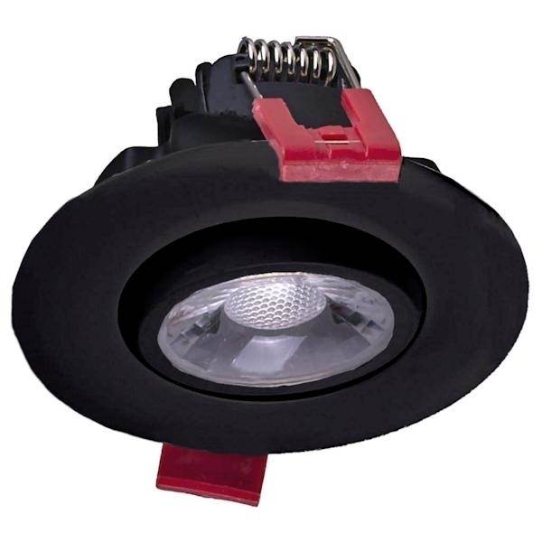 3" 7.9 watt 120 volt 3000K Dimmable LED Gimbal Downlight