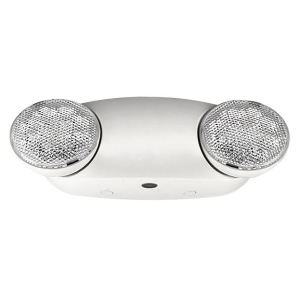 1.15 watt 120/277 volt White LED Emergency Light with Remote