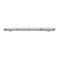 Nicor 2' 20 watt 120/277 volt 5000K Daylight Dimmable LED Vapor Tight