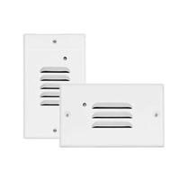 Nicor 1 watt 120 volt 2700K Square LED Step Light