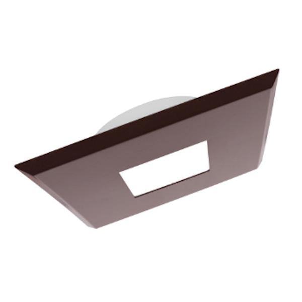 5.25" 8/10/12 watt CCT Selectable Oil-Rubbed Bronze Trim Square Dimmable LED Downlight