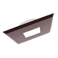 Nicor 5.25" 8/10/12 watt CCT Selectable Oil-Rubbed Bronze Trim Square Dimmable LED Downlight