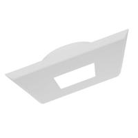 Nicor 5.25" 8/10/12 watt CCT Selectable White Trim Square Dimmable LED Downlight