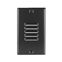 Nicor 1 watt 120 volt 2700K Verical Louvered Photocell Dimmable LED Step Light