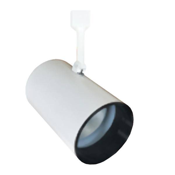 75 watt 120 volt White Cylinder Track Light