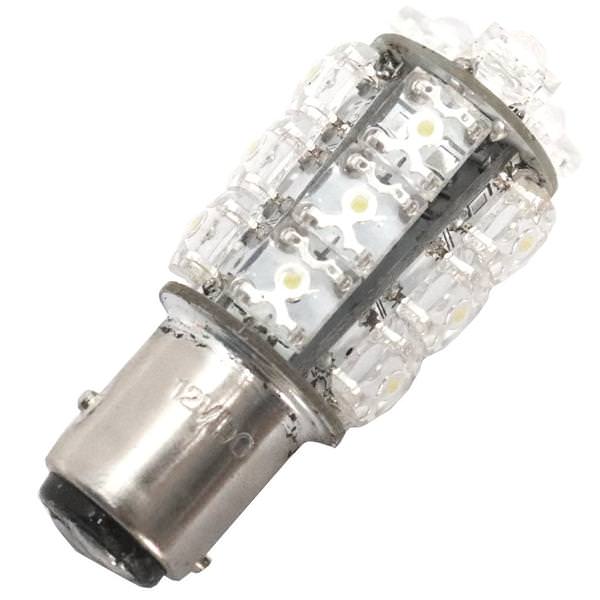 2 watt 12 volt T-8 Piranha LED Double Contact Base 