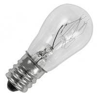 Norman 6 watt 24 volt S6 Candelabra Screw Base Clear