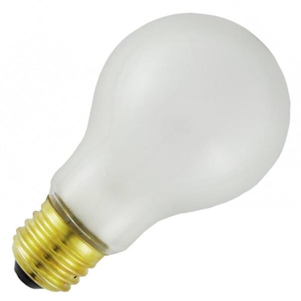 75 watt 130 volt A19 Medium Screw Base PFA Tuff Coat Frosted