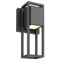 Nuvo Lighting 10 watt 120 volt 3000K Black Dimmable LED Outdoor Wall Sconce