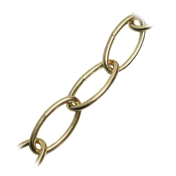 3' Polished Brass Chain