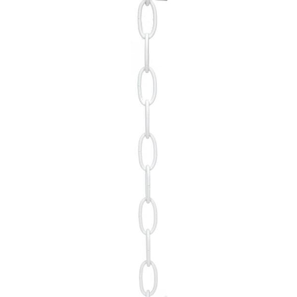 3' Textured White Bulk Chain