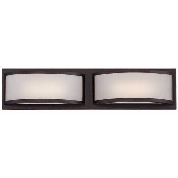2 Light 9.6 watt 2700K Georgetown Bronze Dimmable Wall Light Fixture