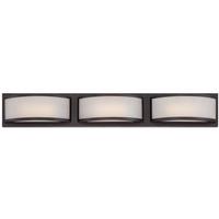 Nuvo Lighting 3 Light 14.4 watt 2700K Georgetown Bronze Dimmable Wall Light Fixture