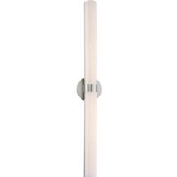 Nuvo Lighting 2 Module 36 watt 120 volt 3000K Brushed Nickel Dimmable LED Wall Light