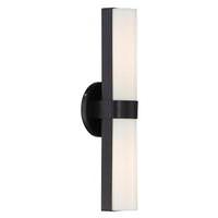 Nuvo Lighting 2 Module 20 watt 120 volt 3000K Aged Bronze Dimmable LED Wall Light